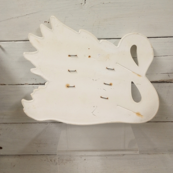 Vintage 1960's Miller Studios Chalkware Swan mid century modern MCM - Picture 6 of 6